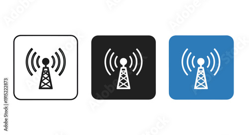 3G 4G 5G network icons flat design vector illustration - Clipart. Icon vector -  Icon collection - icon set - Line and glyph icon and logo template - Editable Icon