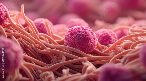 transparency of propionibacterium acnes in skin follicle examination