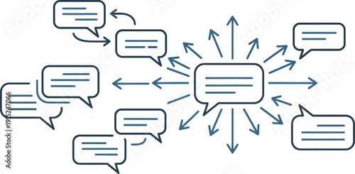 Mind Map with Central Idea and Multiple Branches.
