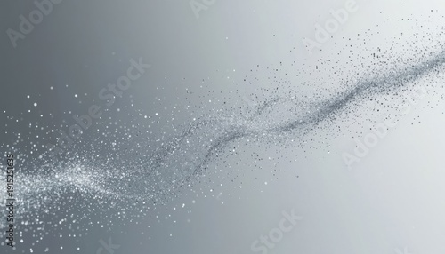 Silver Particle Stream Background