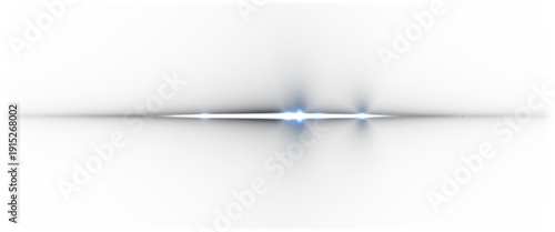 Quadro su tela Abstract light explosion, radiant blue glow, blurred background, soft focus effect, energy release, vibrant illumination