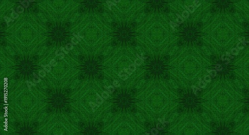 Uninterrupted abstract pattern showing deep green art frames crafted for spring and summer backgrounds