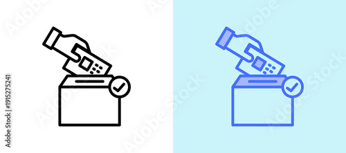 Right To Vote whitegreen icon