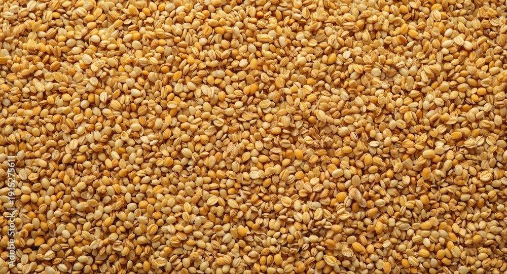 Fototapeta premium Malt seed pulverizing in a technology driven process with copyspace for text
