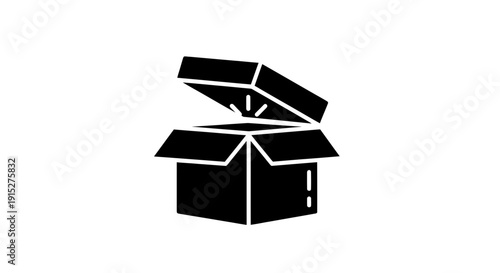 Open Black Box with Flaps Up.