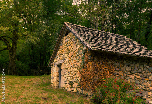 Navarra, cabaña de piedra