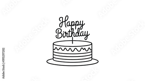 Elegant ballerina depicted in a single continuous line drawing