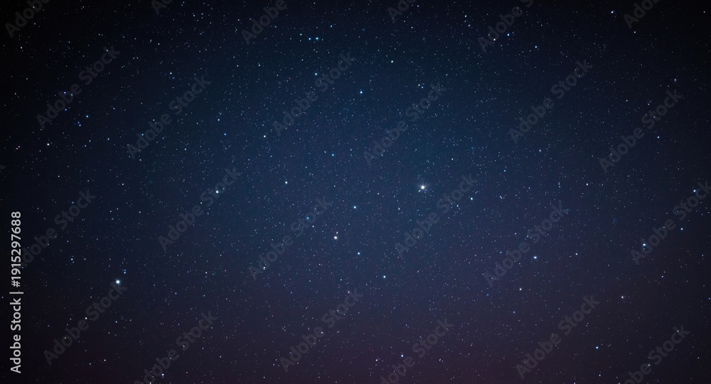 Obraz premium Night sky filled with shining stars and cosmic glow