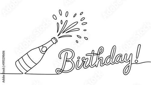 Minimalist line drawing of a woman in a tree pose yoga position