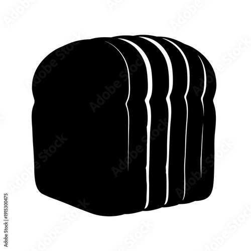 Freshly sliced loaf of bread, perfect for sandwiches and toast.