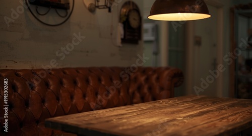 Vintage ambiance created by...