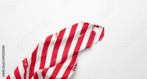 white backdrop with damaged...