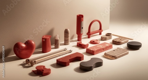 Plastic door accessory coll...