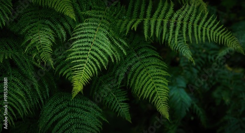 Outdoor fern shaped greener...