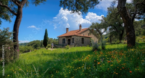 quaint residence embraced b...