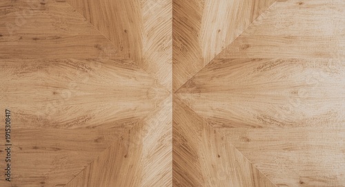 Symmetrical beige chopped w...