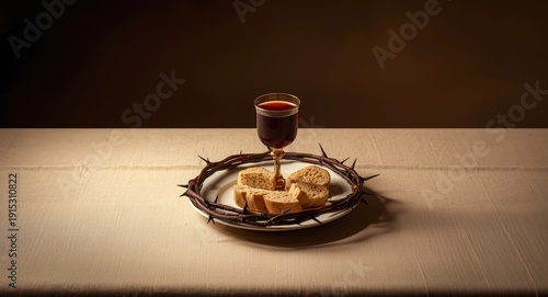 Symbolic communion setup fe...