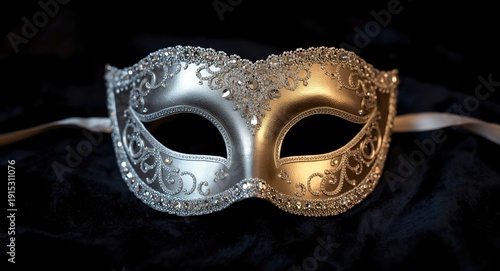 Festive masquerade ball mas...