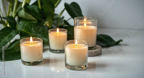 Scented aromatic candles bu...
