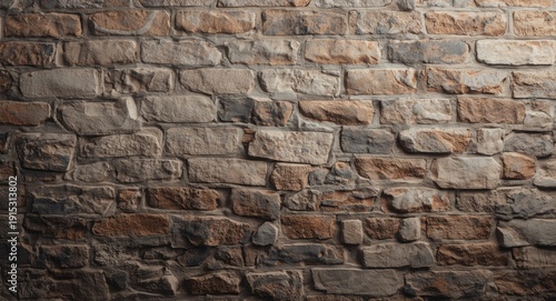 rough textured brick wall f...