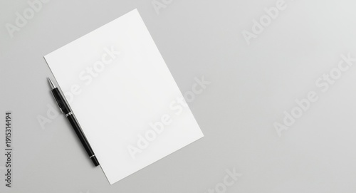 Top down view of a white pa...
