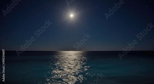 Peaceful marine environment...