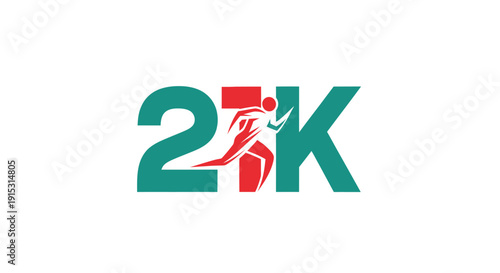 Dynamic 2024 Tokyo Marathon Logo with Running Icon