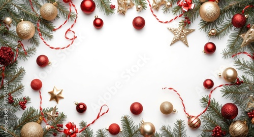 Christmas ornaments and fes...