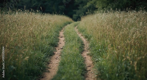 serene footpath weaving thr...
