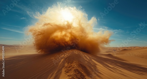 Wild swirling sandstorm cov...