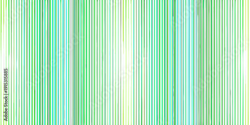 Abstract vertical lines in pastel green and white hues create a soft texture