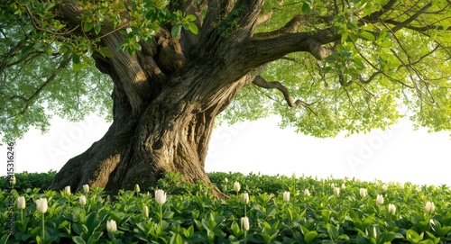 Old tree featuring lively l...