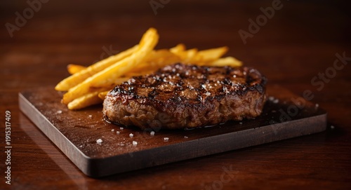 Chargrilled steak paired wi...