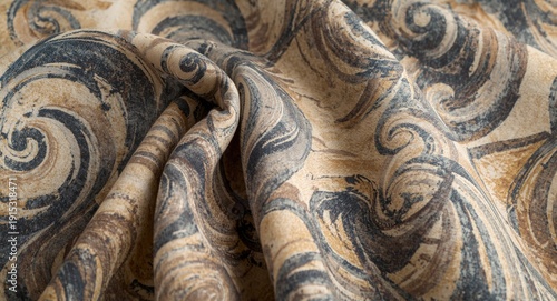 Fashionable fabric print fe...