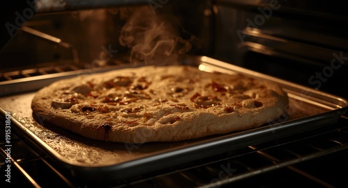Arabic flatbread manakish c...