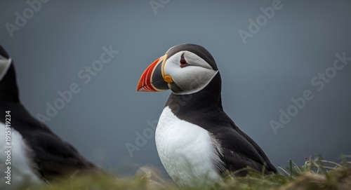 The horned puffinâ€™s disti...