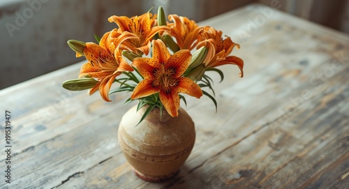 Summer floral display of ti...