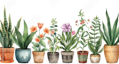 Watercolor picture of mixed...
