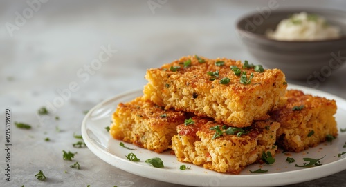 Crispy golden tempeh showca...