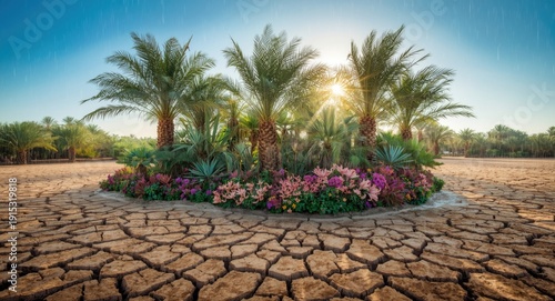 Prosperous oasis emerging f...
