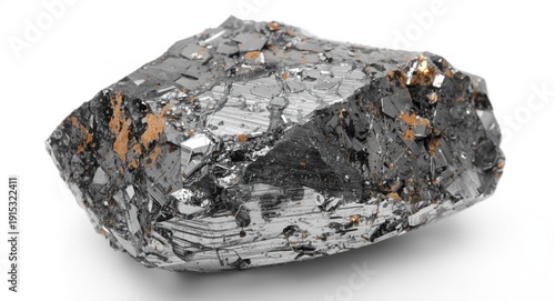 Close up of nickel ore crys...