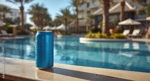 Refreshing cold drink in a ...