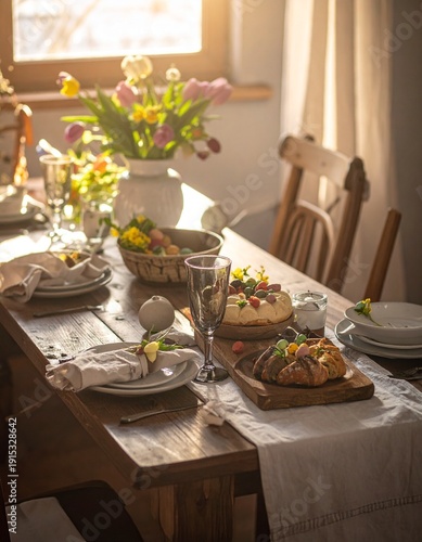 Wallpaper Mural Rustikal-eleganter Oster-Landhausstil Torontodigital.ca