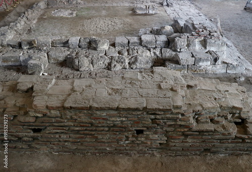 Remains of old roman city Sirmium,
Sremska Mitrovica, Serbia - February 2026