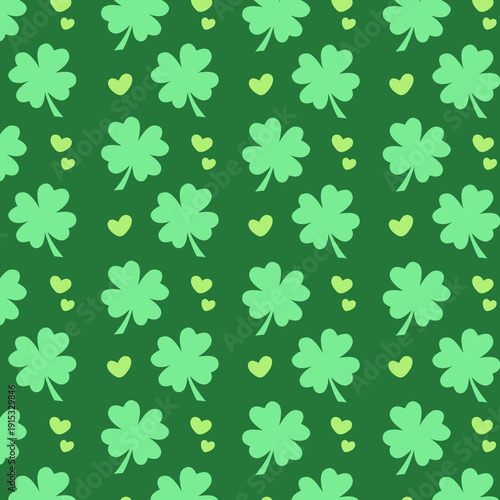 St.Patrick's Day Background Paper Pattern Design