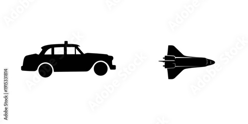 toy car isolated on white background