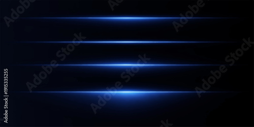Abstract blue background with glowing motion lines creates a digital wave of light and dark space art featuring a sleek flash ray design for a high-tech wallpaper backdrop
