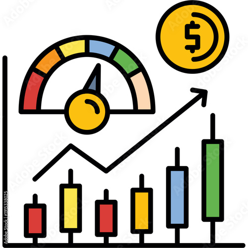 Economic Indicators Icon