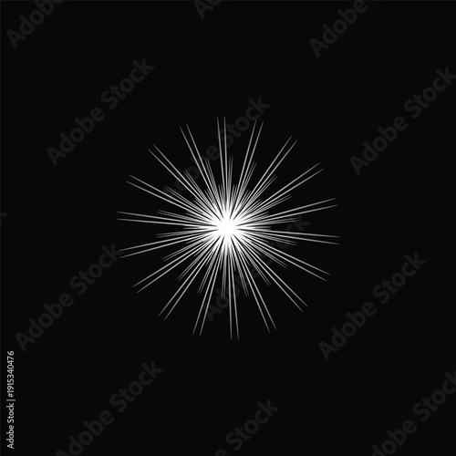 Lighting effects vector illustration. Soft shadows dance as radiant beams sculpt space, revealing depth, mood, and quiet magic tonight.