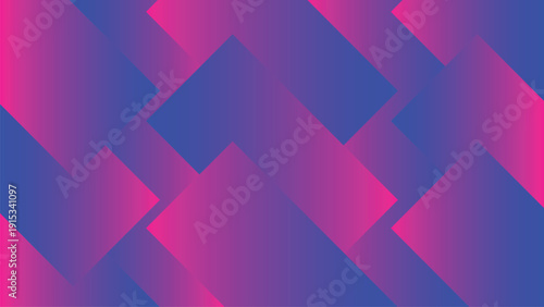 Vibrant gradient background with geometric shapes and purple blue pink colors